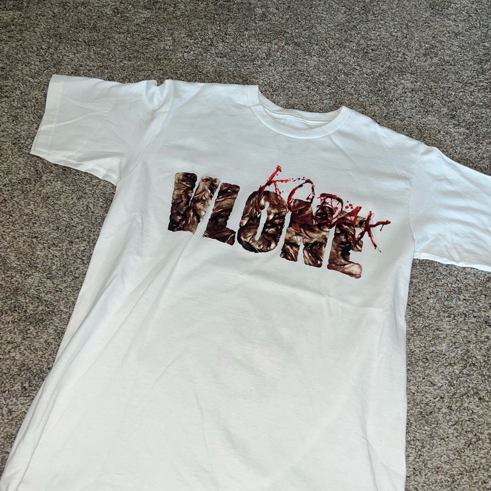 Kodak Black white graphic t- shirt
